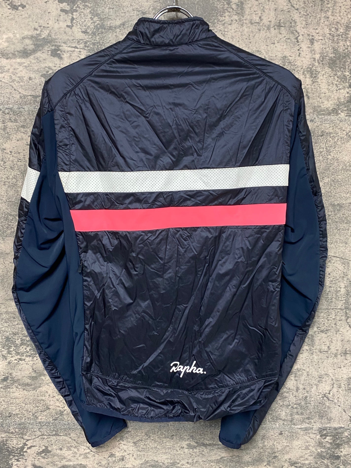IZ160 ラファ Rapha BREVET INSULATED JACKET 長袖 サイクルジャケット 紺 S