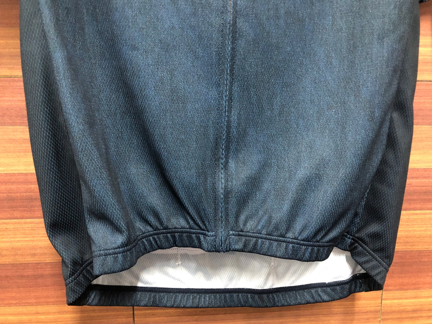 IQ743 カペルミュール KAPELMUUR 半袖 サイクルジャージ 紺 デニムカラー M