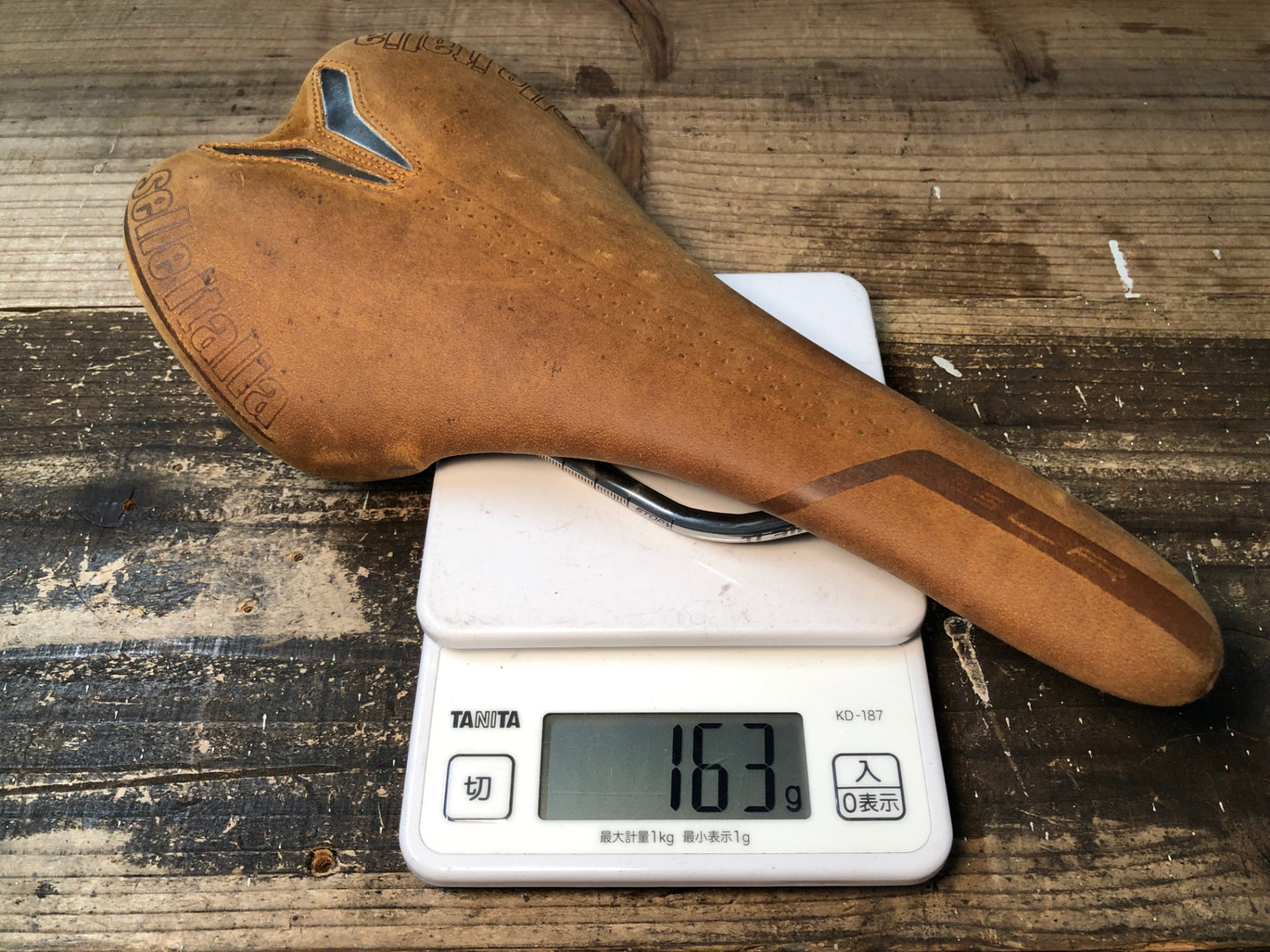 IW184 セライタリア selle ITALIA ヌバック SLR NUBUK S1 レザー サドル 茶 Ti316レール