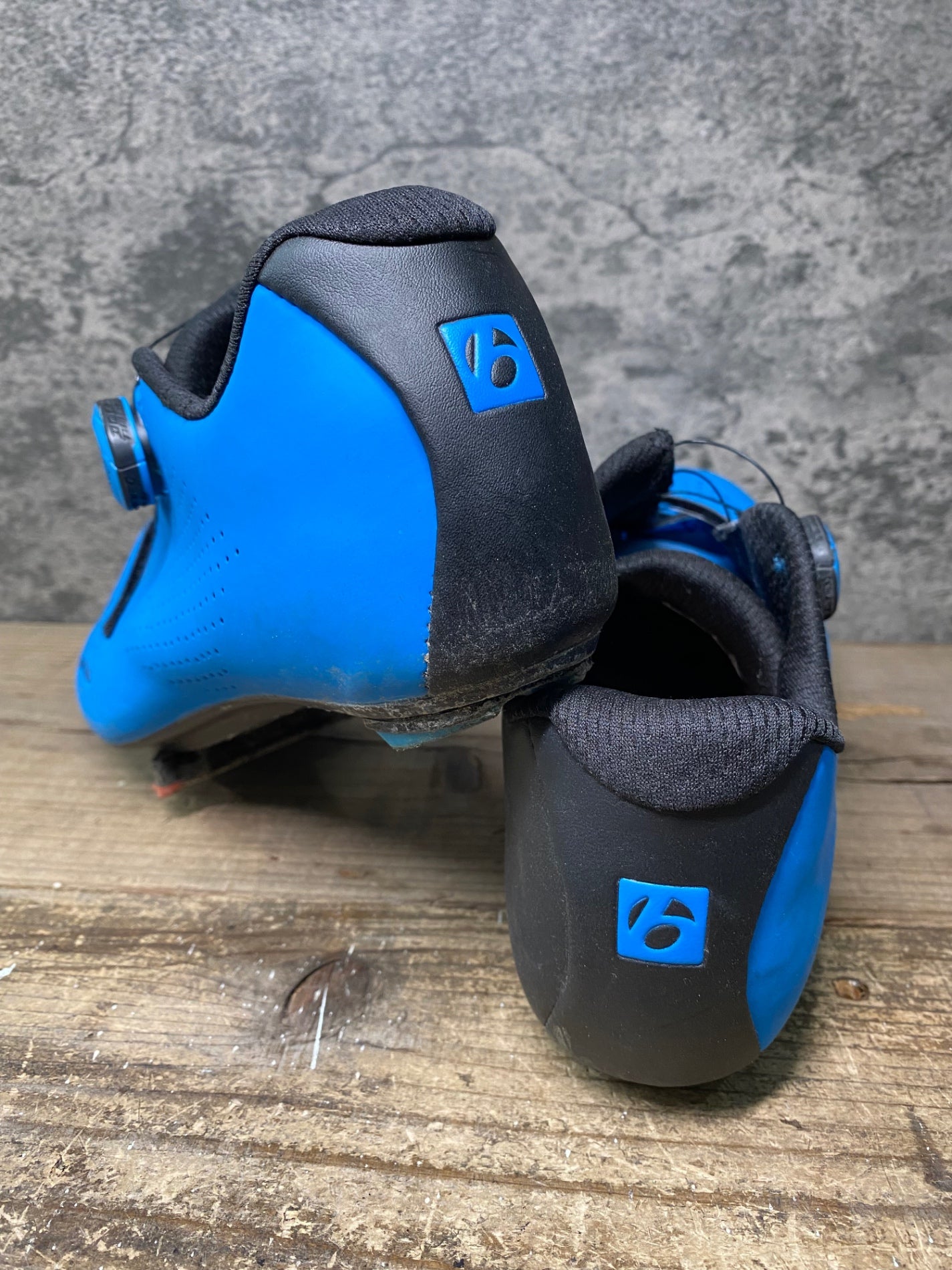 IT525 ボントレガー BONTRAGER VELOCIUS ビンディングシューズ 青 EU42 インソール欠品