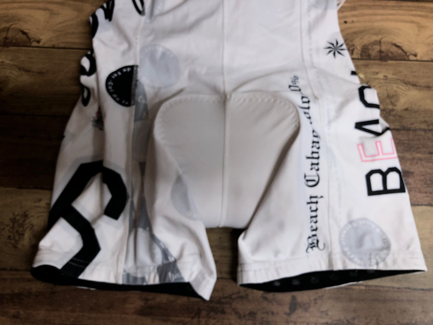 IF148 パンダーニ Pandani ビブショーツ 白 Mサイズ