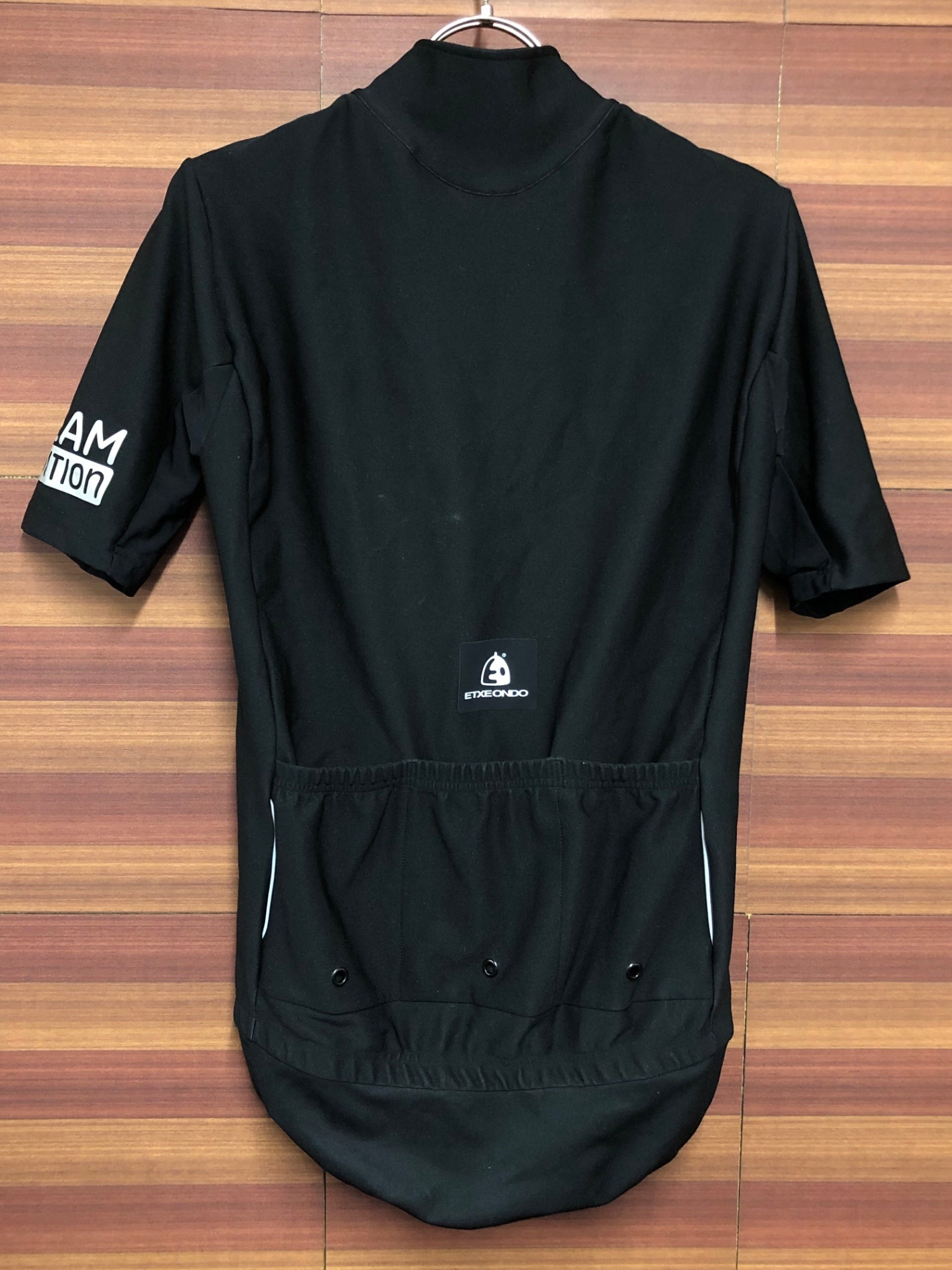 IN812 エチュオンド ETXEONDO 半袖 サイクルジャージ 黒 S GORE-TEX INFINIUM