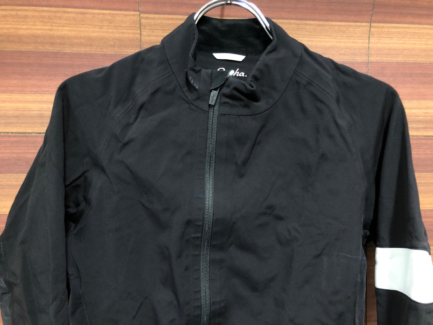 IT299 ラファ Rapha PRO TEAM JACKET 長袖 サイクルジャケット 黒 XS 裏起毛