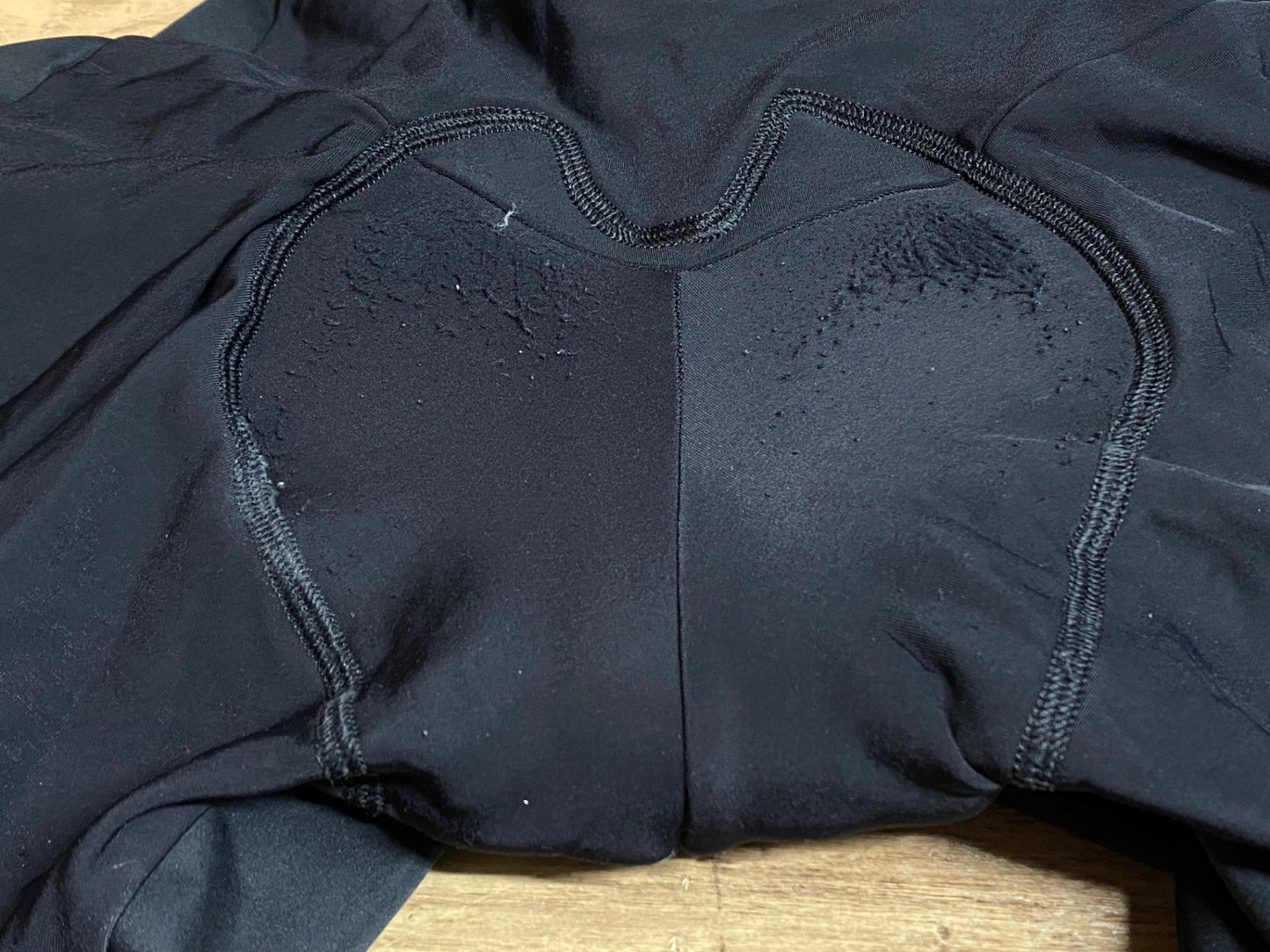 IQ810 カステリ CASTELLI ビブタイツ 裏起毛 M 黒