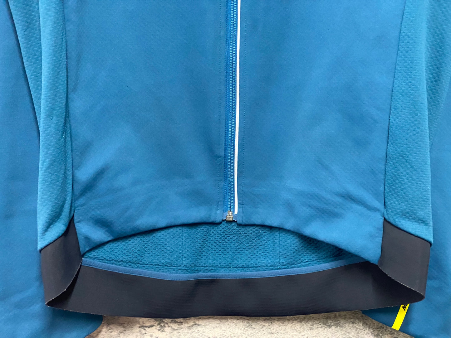 JA387 マヴィック MAVIC 長袖 サイクルジャケット ターコイズ L 裏起毛