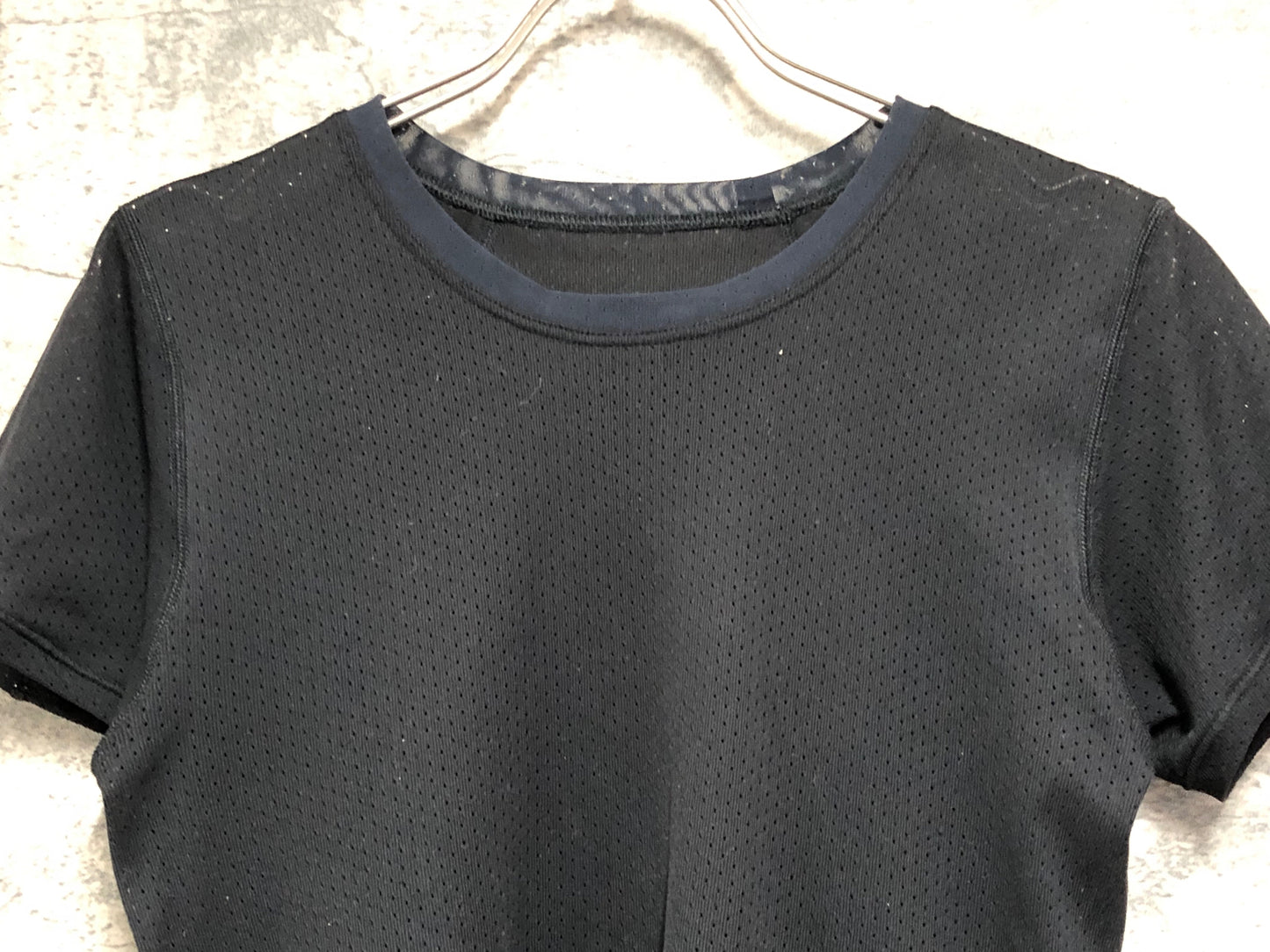 IU472 ファイントラック finetrack 半袖 べースレイヤー 黒 ※サイズ不明