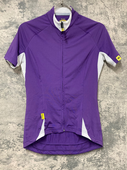 IV535 マヴィック MAVIC 半袖 サイクルジャージ 紫 M