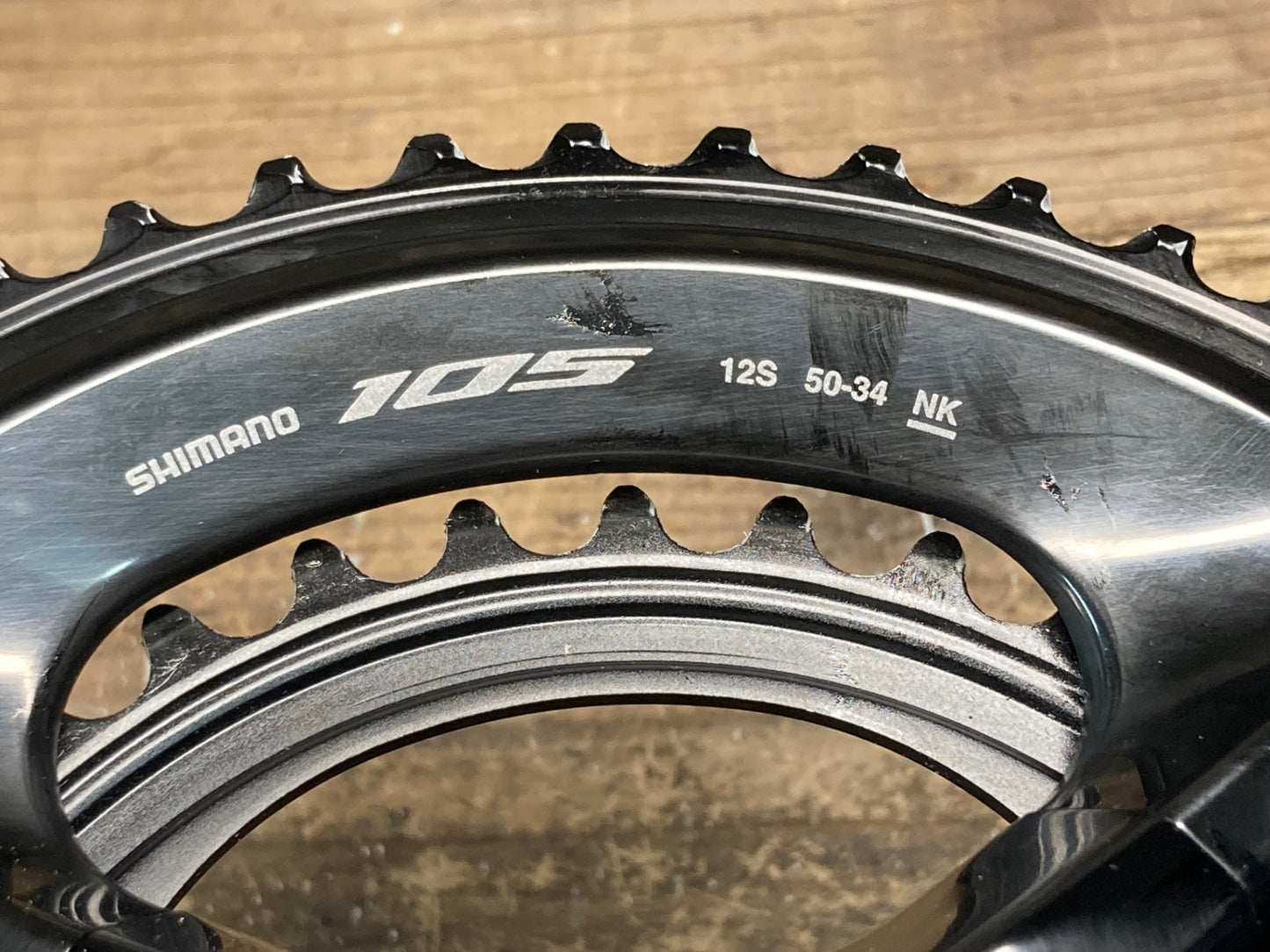 IY960 シマノ SHIMANO 105 FC-R7100 クランクセット 170mm 50/34T