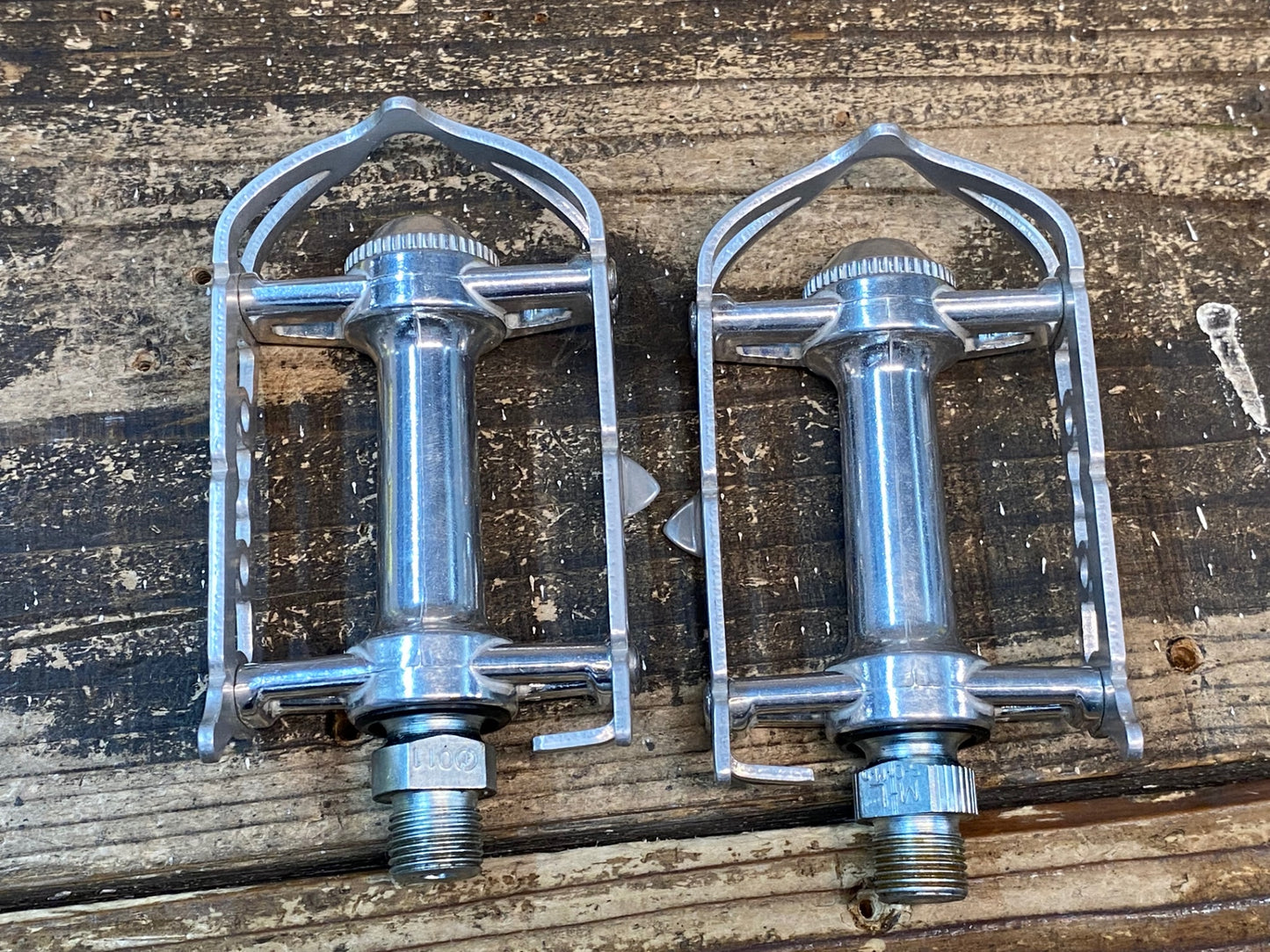 IT888 三ヶ島 MKS SYLVAN ROAD フラットペダル シルバー