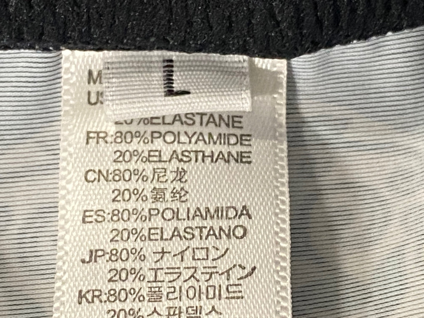 IQ185 サイコロジー CYCOLOGY レーサーパンツ 黒 千鳥柄 レディース L MOJO