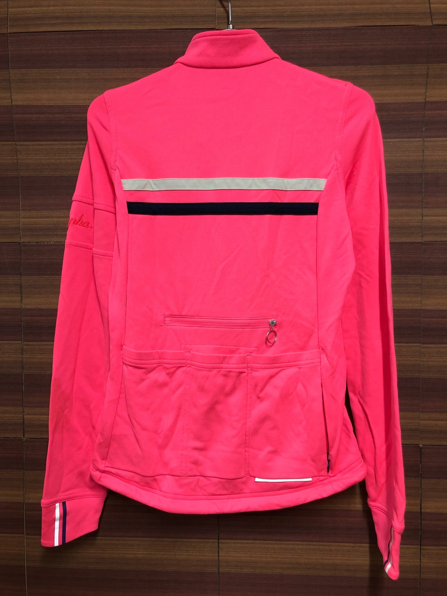 IO912 ラファ Rapha WOMEN'S LONG SLEEVE BREVET JERSEY 長袖 サイクルジャージ ピンク XS