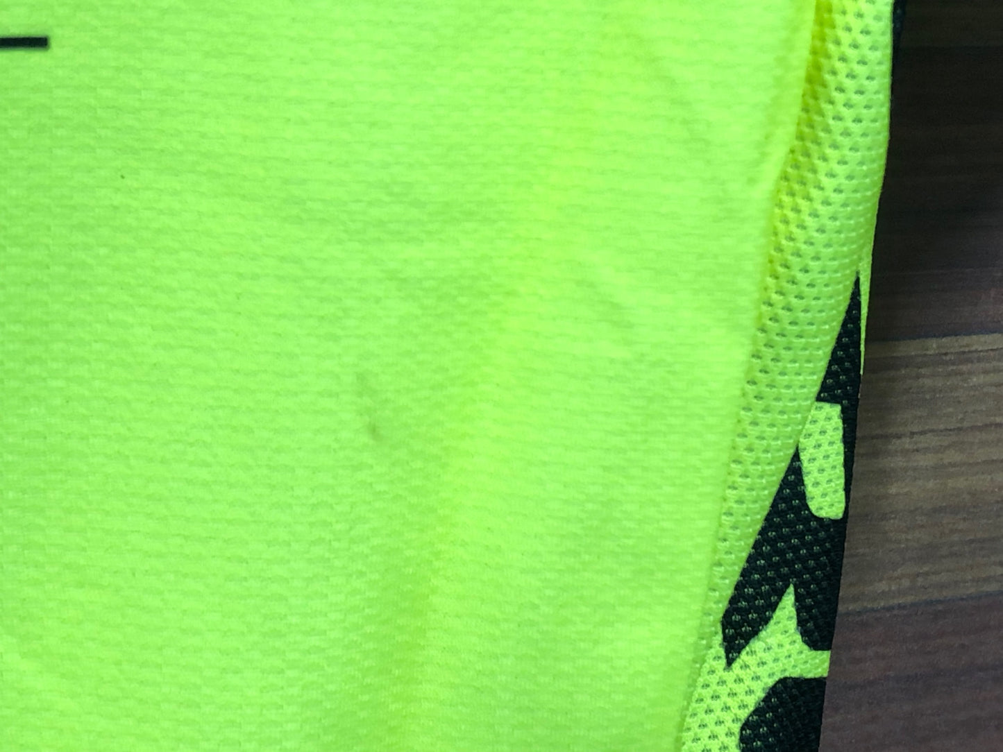 IL248 サンティーニ Santini 半袖 サイクルジャージ 黄 グレー M Segafredo ※汚れ、擦れ