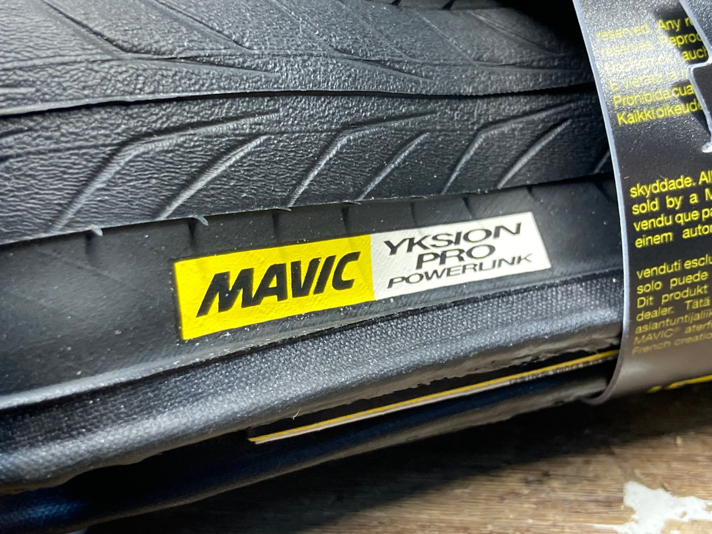 HS594 マヴィック MAVIC イクシオン プロ パワーリンク YKSION PRO POWERLINK タイヤ セット 700x25C