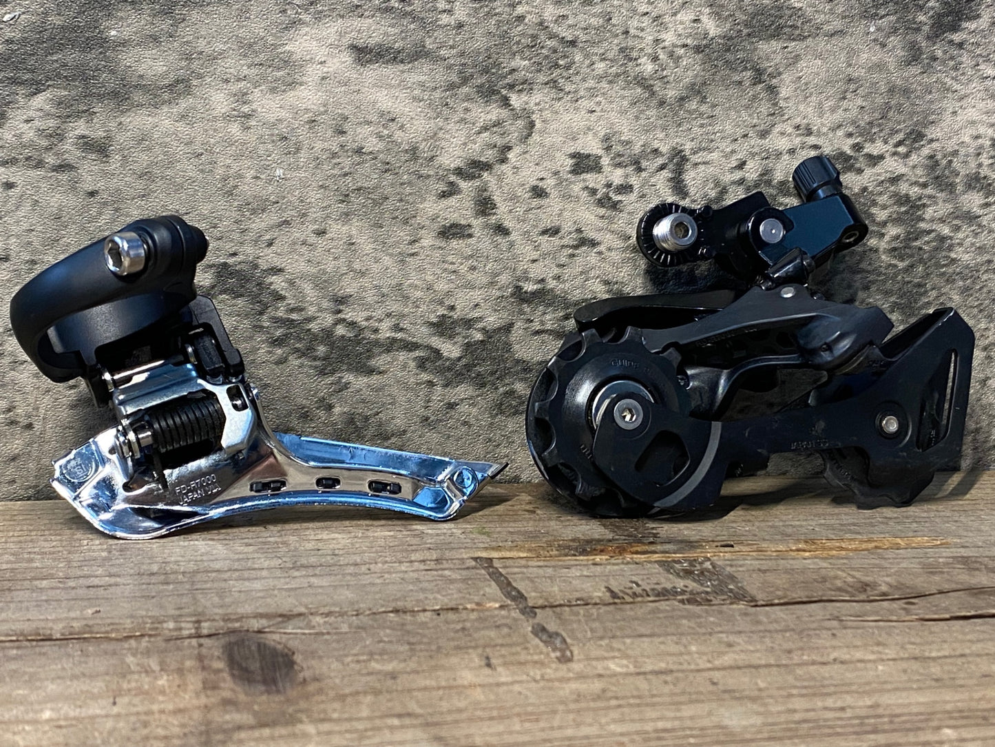 IZ506 シマノ SHIMANO 105 FD-R7000 RD-R7000-SS ディレイラーセット Φ34.9 ※FDリンクカバー欠品