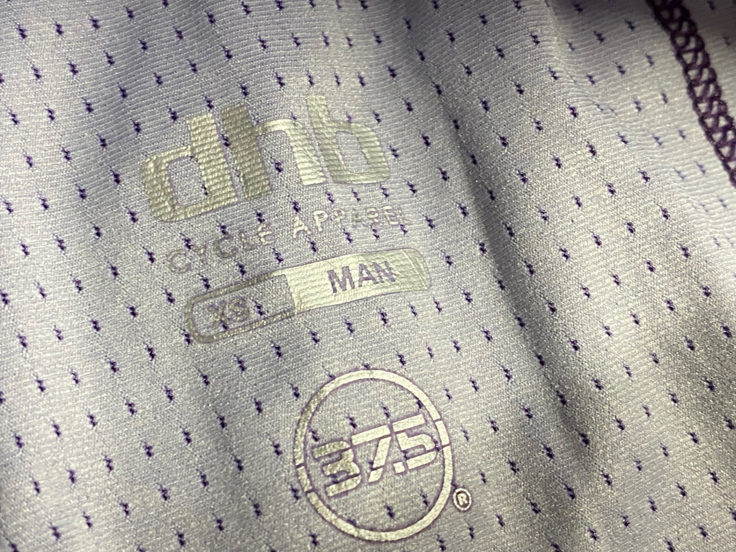 IU234 dhb AERON 半袖 サイクルジャージ 紫 XS