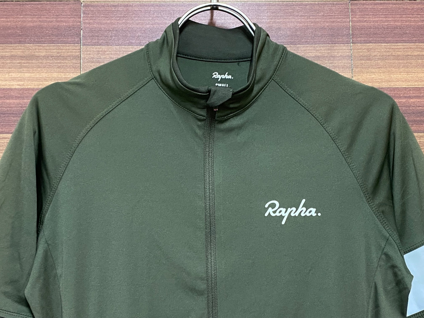 IF550 ラファ RAPHA CORE JERSEY サイクルジャージ 半袖 カーキ S