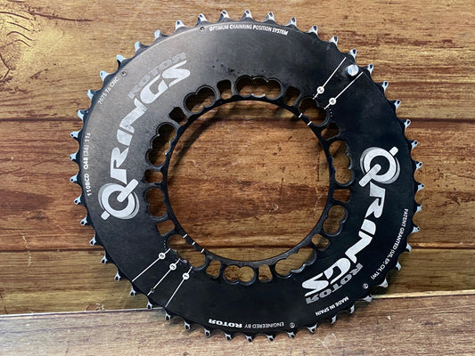 IM156 ローター ROTOR Q-RINGS 11S 48T 楕円 アウターチェーンリング 5アーム BCD110