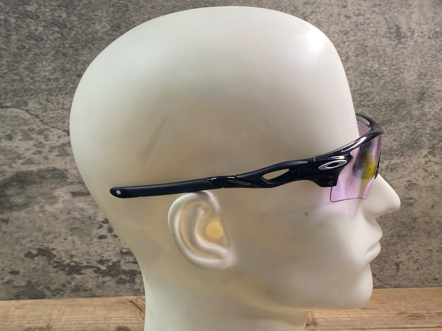 IV420 オークリー oakley レーダーロック RadarLock プリズムレンズ 黒フレーム