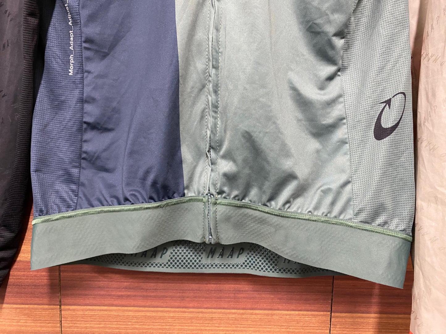 IN595 マープ MAAP PRO FIT JERSEY 長袖 サイクルジャージ 黒 深緑 ベーシュ XL