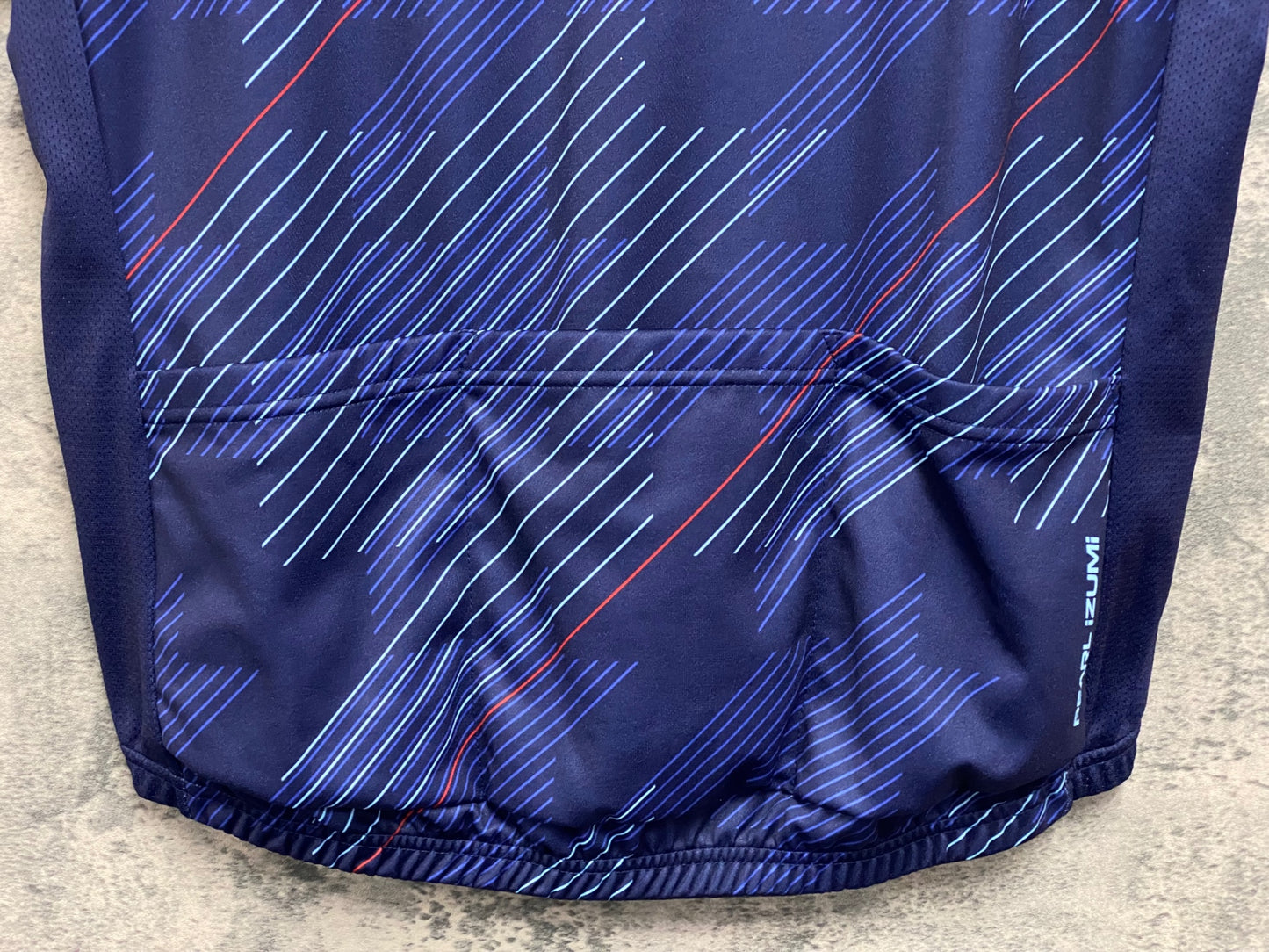 JB549 パールイズミ PEARL iZUMi 半袖 サイクルジャージ 青 紺 BL