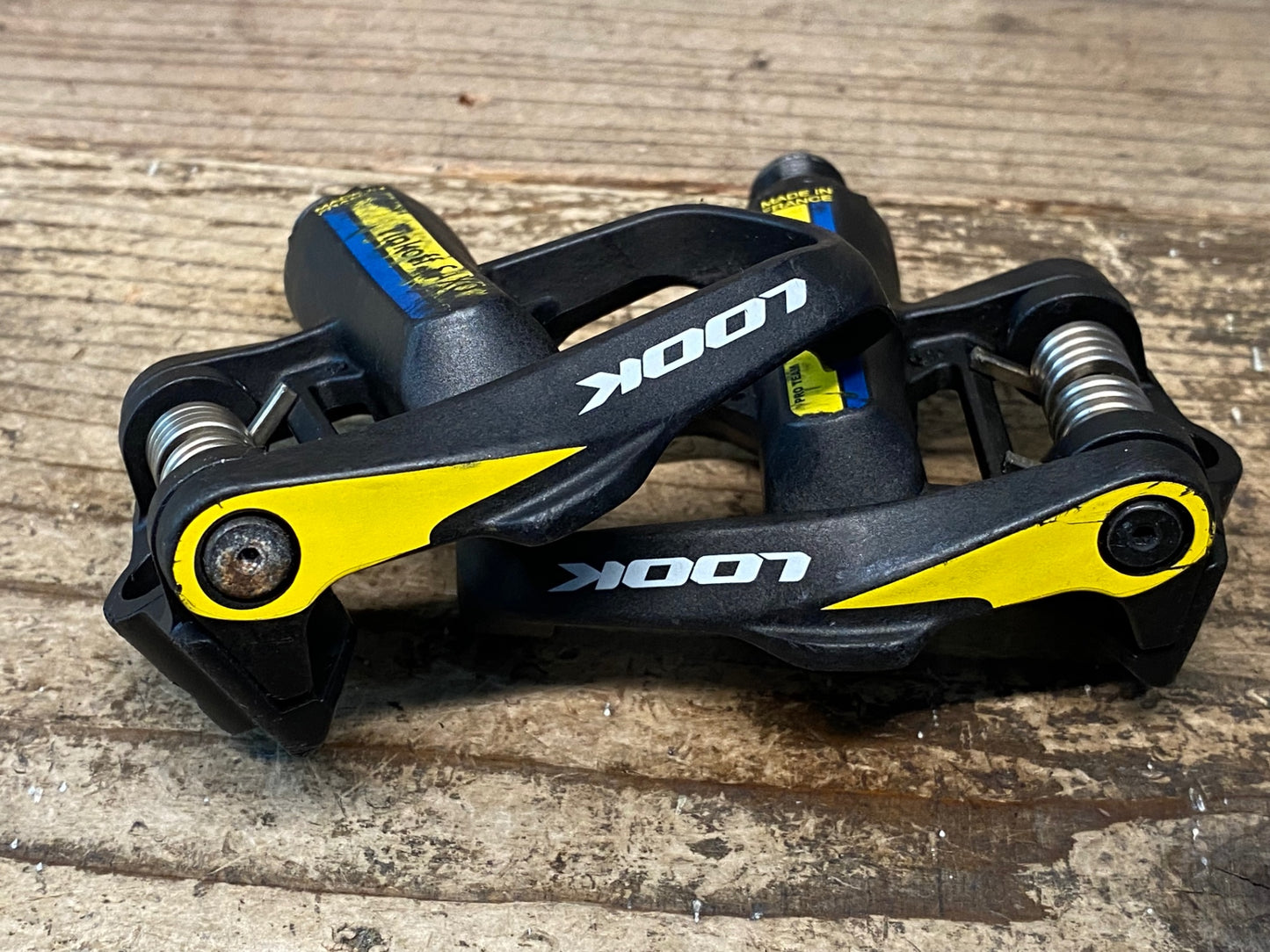 JA069 ルック LOOK ケオ 2 マックス プロチーム カーボン KEO 2 MAX PRO TEAM CARBON ビンディング ペダル Tinkoff SAXO