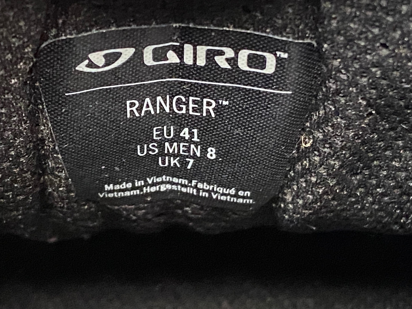 IP143 ジロ GIRO RANGER ビンディングシューズ 黒 EU41 SPD