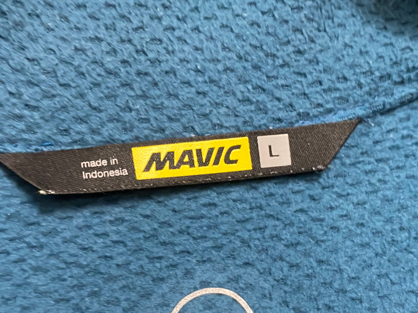 JA387 マヴィック MAVIC 長袖 サイクルジャケット ターコイズ L 裏起毛