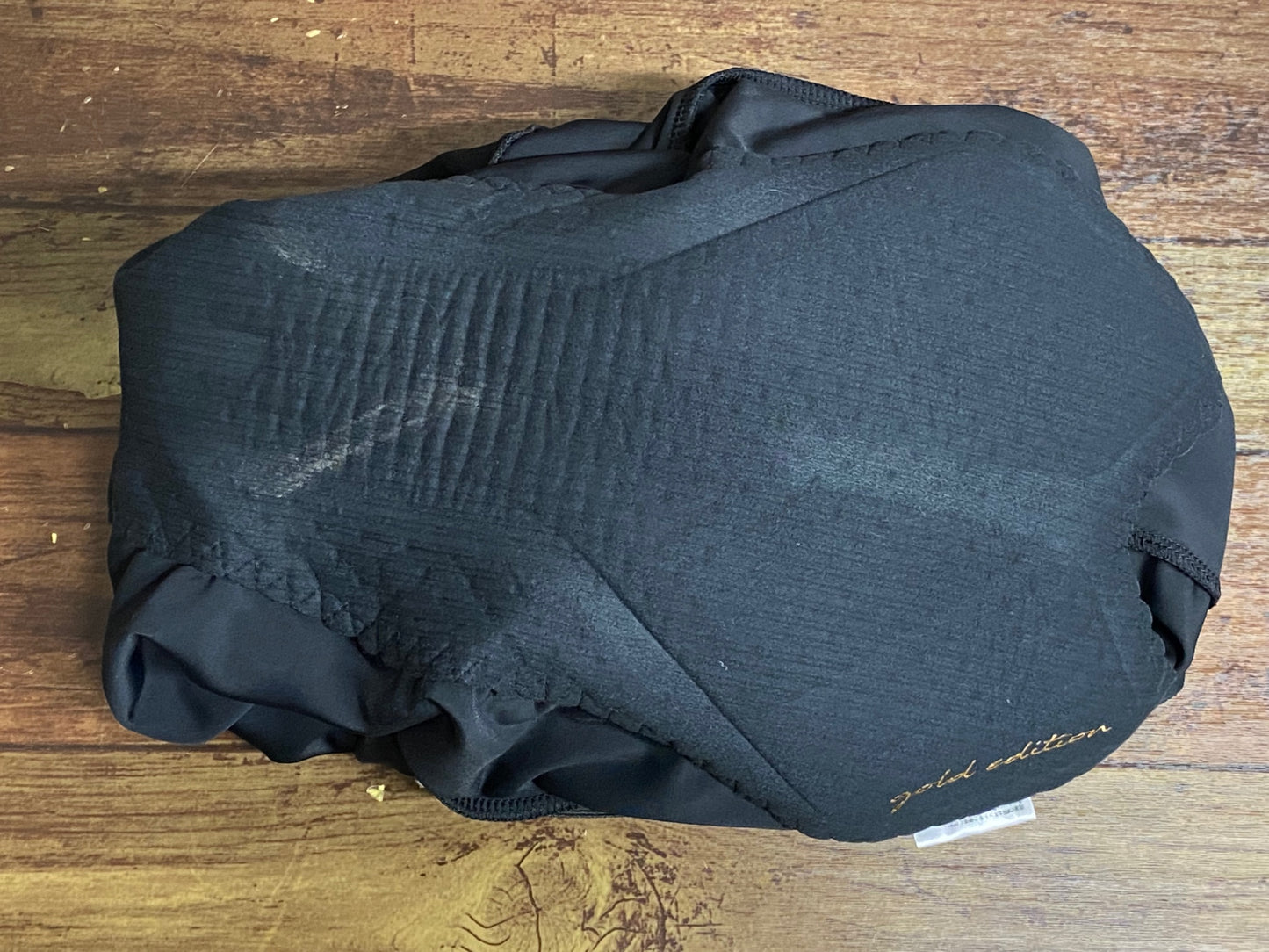 JC254 リオンドカペルミュール Lion de KAPELMUUR カーゴ ビブタイツ 黒 M ※パッド汚れ