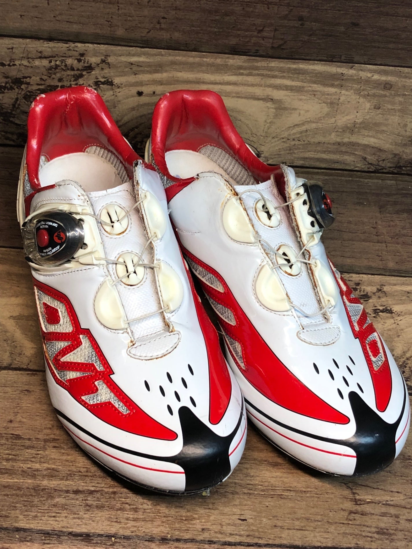 IP865 DMT CX CARBON ビンディングシューズ SPD-SL 白 EU39 ※日焼け有