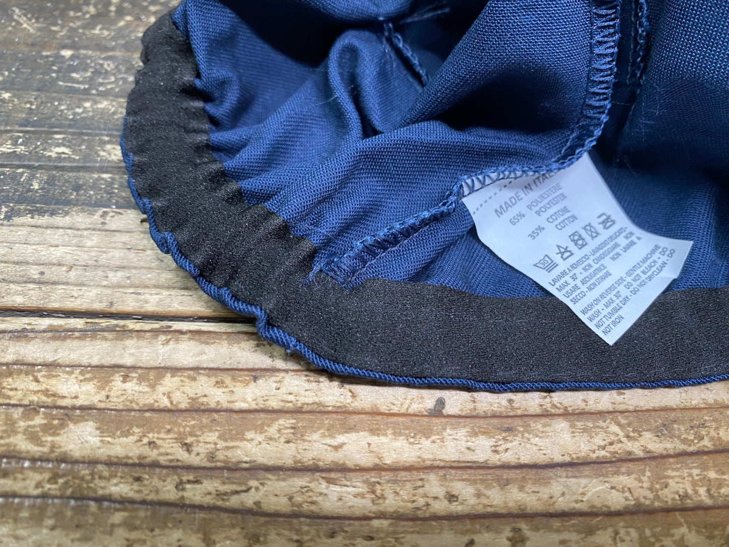 JC069 カフェドシクリステ Cafe du Cycliste サイクルキャップ 紺 白 ワンサイズ