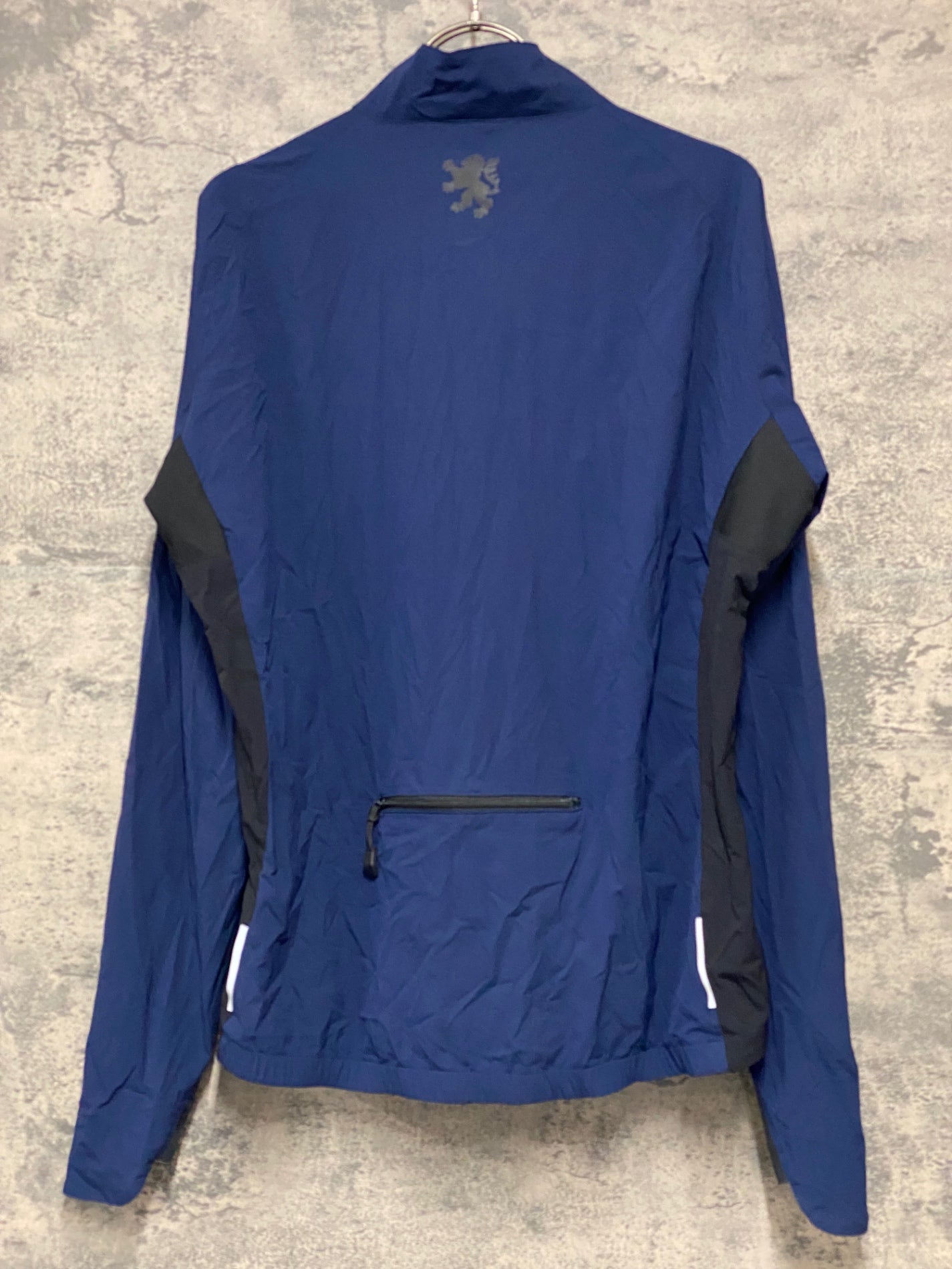 JB436 リオンドカペルミュール Lion de KAPELMUUR ウィンドブレーカー Lサイズ 藍色