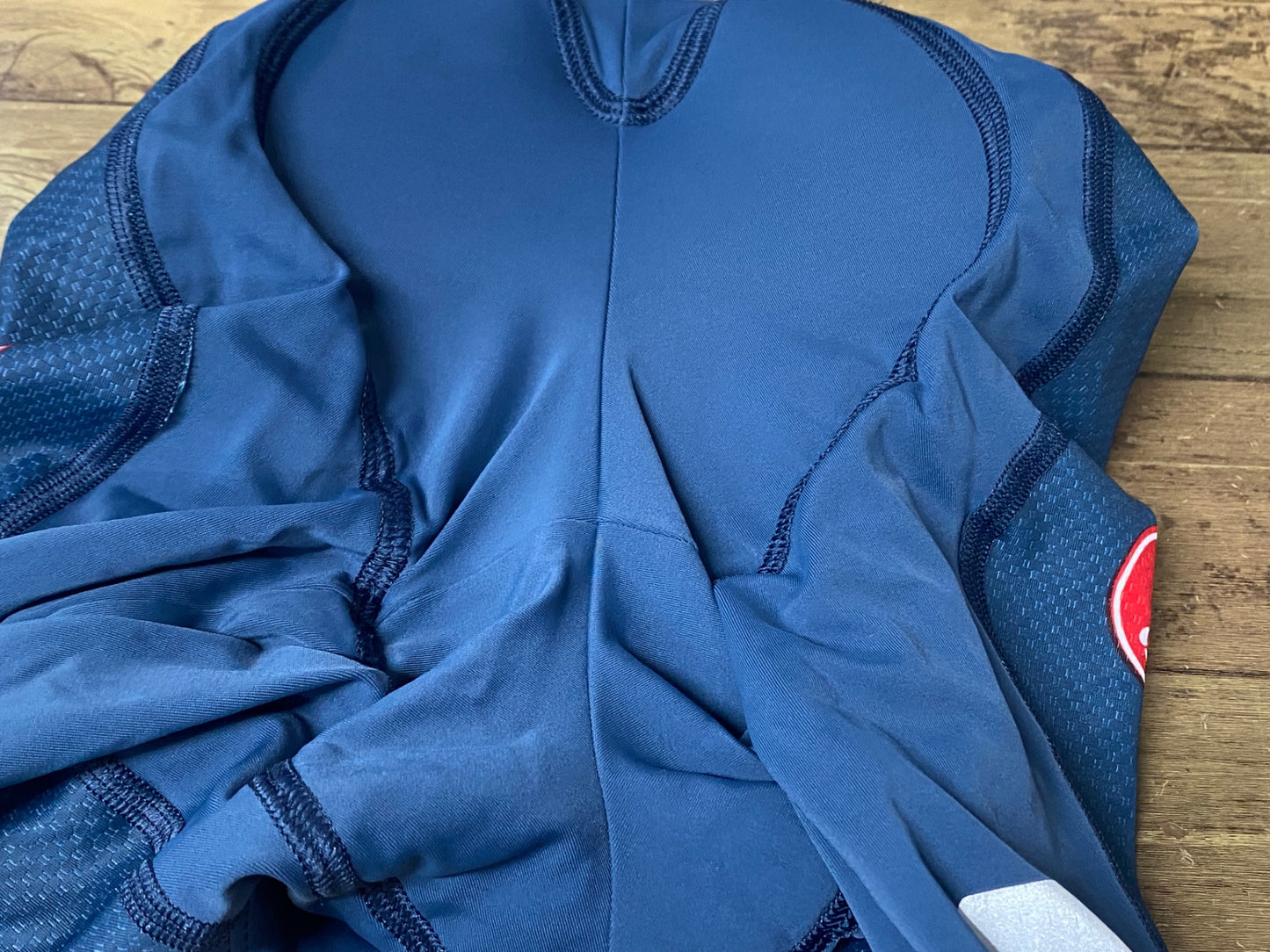 IR532 カステリ CASTELLI レーサーパンツ 青緑 L