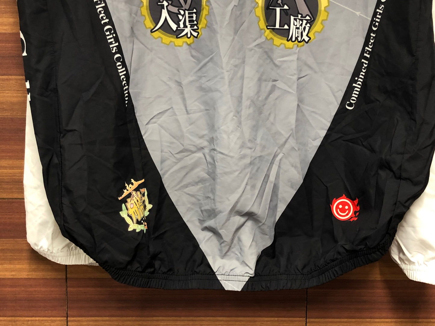 IT020 GSR Gear 長袖 ウィンドブレーカー 白 グレー L 艦隊これくしょん 痛ジャージ