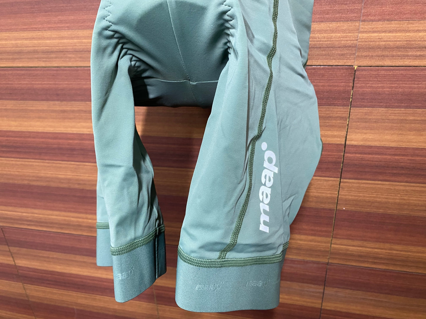 IM494 マープ MAAP WOMEN'S TRAINING BIB ビブショーツ ターコイズグリーン XS レディース