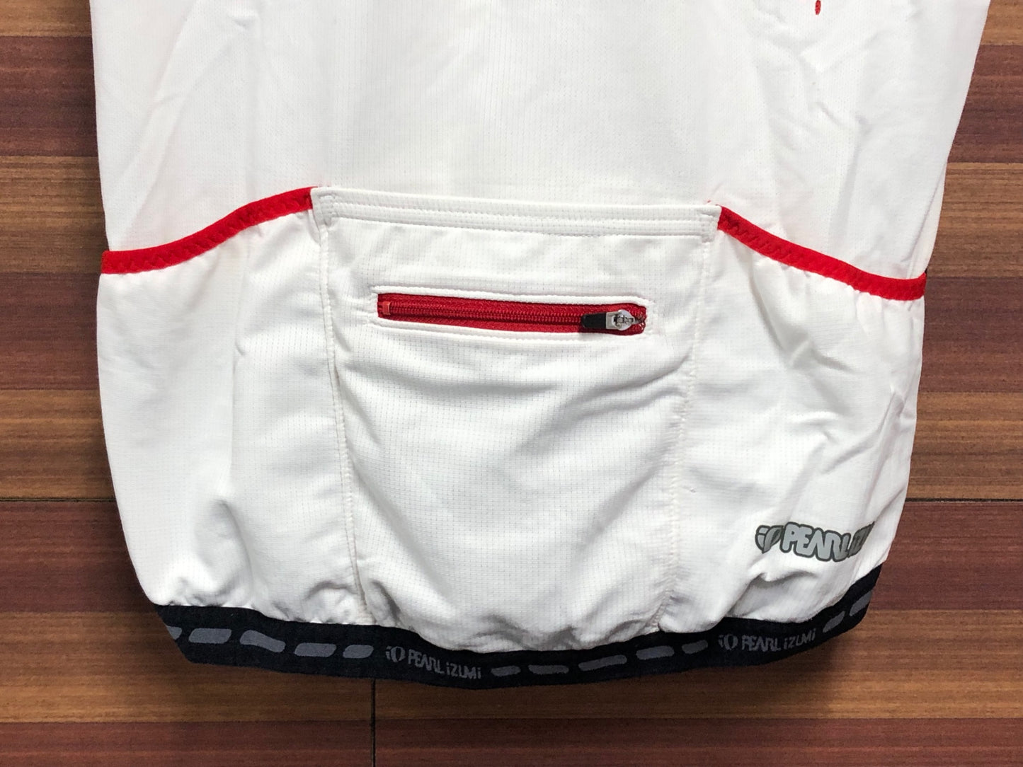 IV291 パールイズミ PEARL iZUMi 半袖サイクルジャージ 白 M