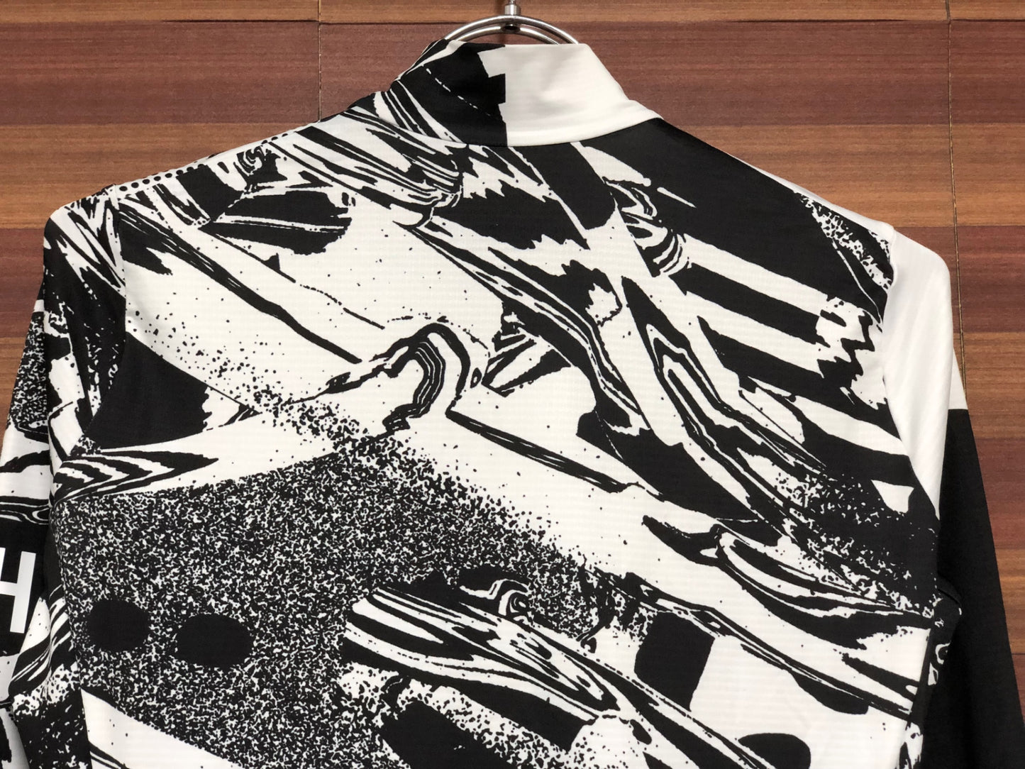 IM734 ラファ Rapha RCC+ BRAULIO AMADO PRO TEAM LONG SLEEVE JERSEY 長袖 サイクルジャージ 白黒 S