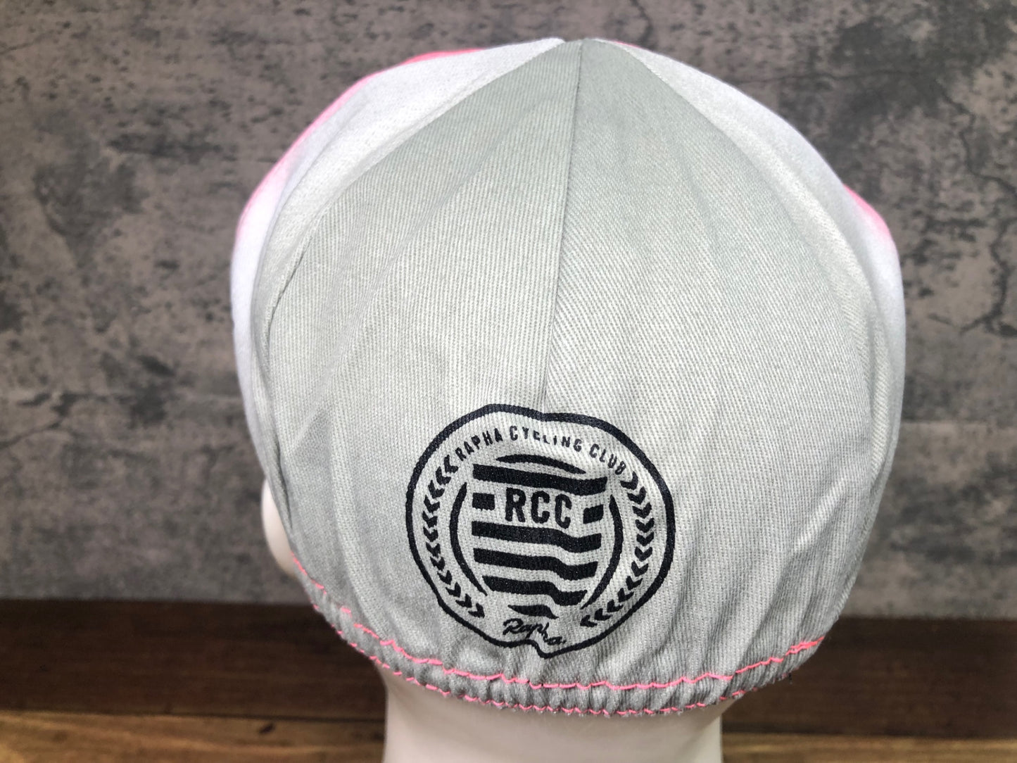 IT268 ラファ Rapha RCC MEMBERSHIP CAP サイクルキャップ ピンク グレー フリーサイズ