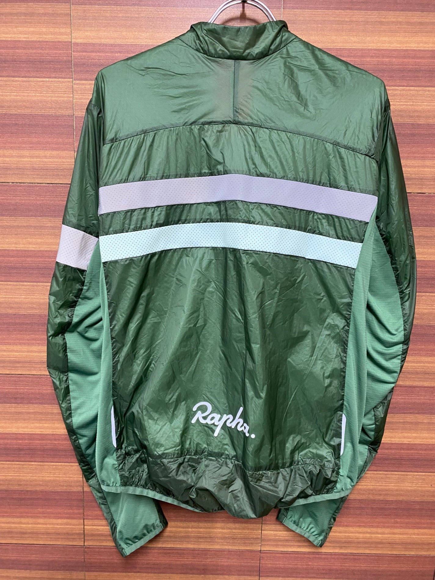 IE223 ラファ Rapha BREVET INSULATED JACKET 長袖 サイクルジャケット 緑 M