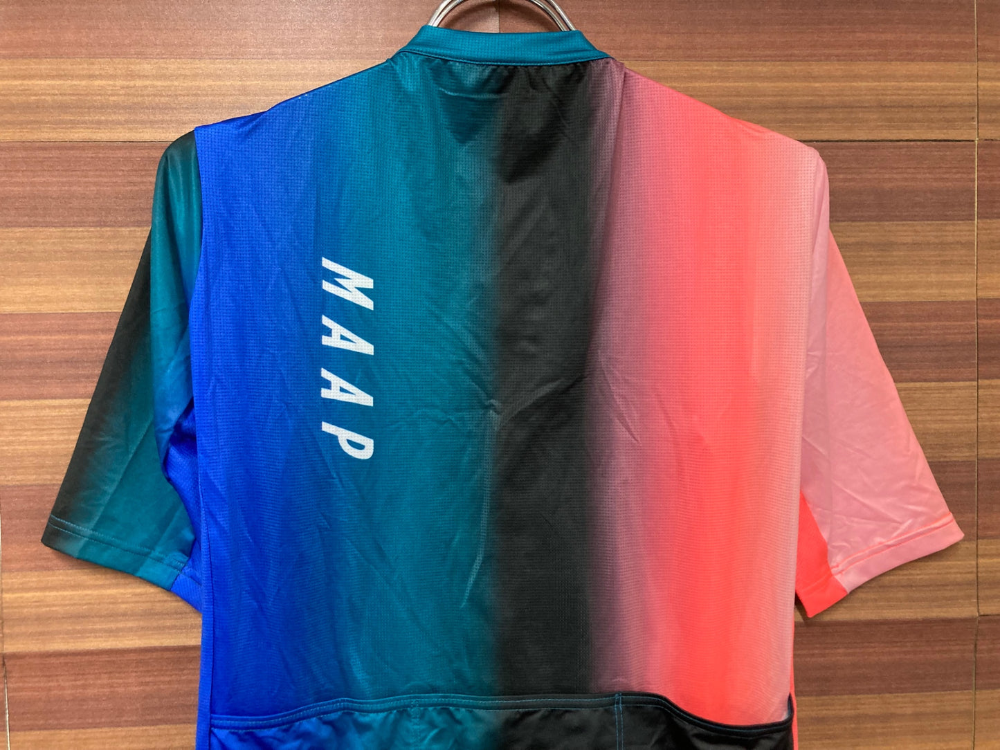 IM970 マープ MAAP PRO FIT JERSEY 半袖 サイクルジャージ 青 緑 ピンク M