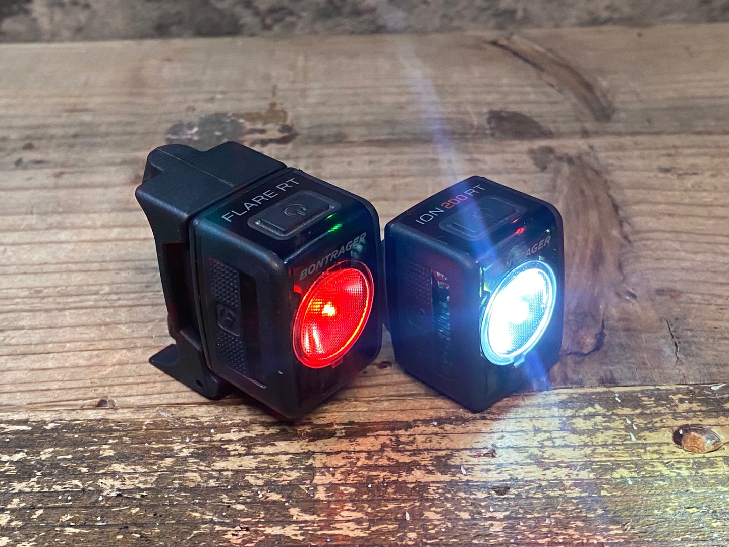 IW665 ボントレガー BONTRAGER FLARE RT & ION 200RT ライト 前後セット 動作確認済