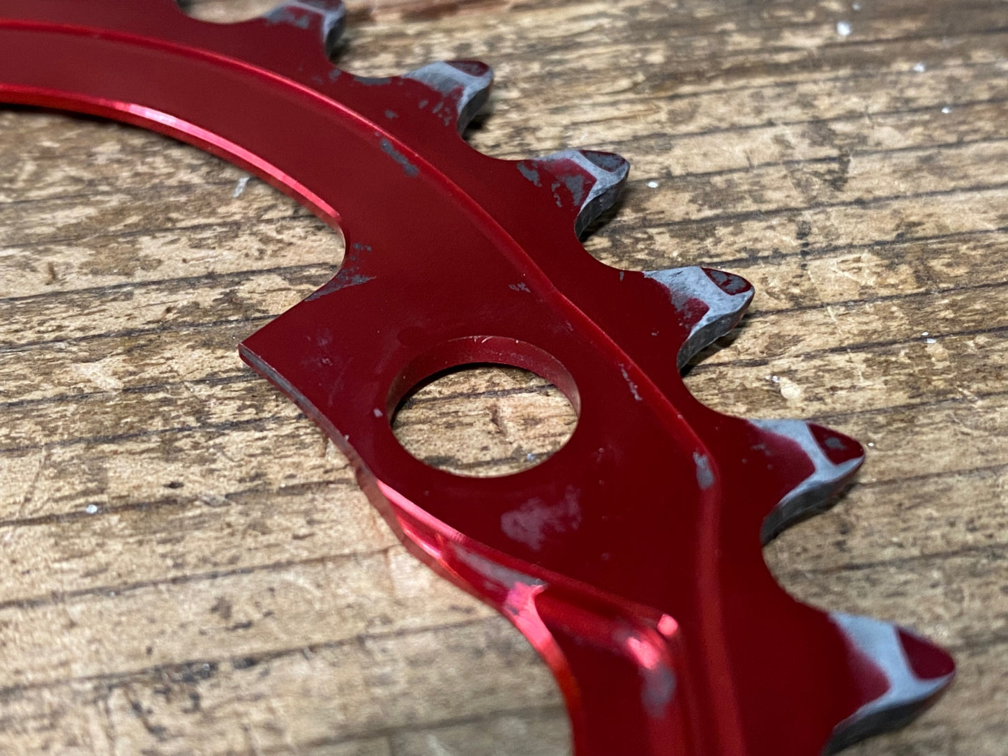 IX490 スミス SMITH バロックギア Baroque Gear インナー チェーンリング 赤 34T シマノ対応 PCD110 4H