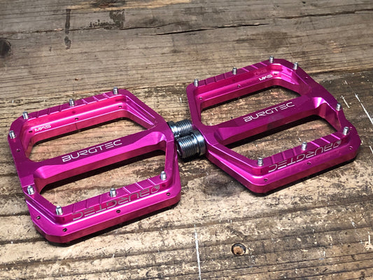 IZ984 バーグテック BURGTEC PENTHOUSE FLAT MK5 PEDALS ピンク フラットペダル