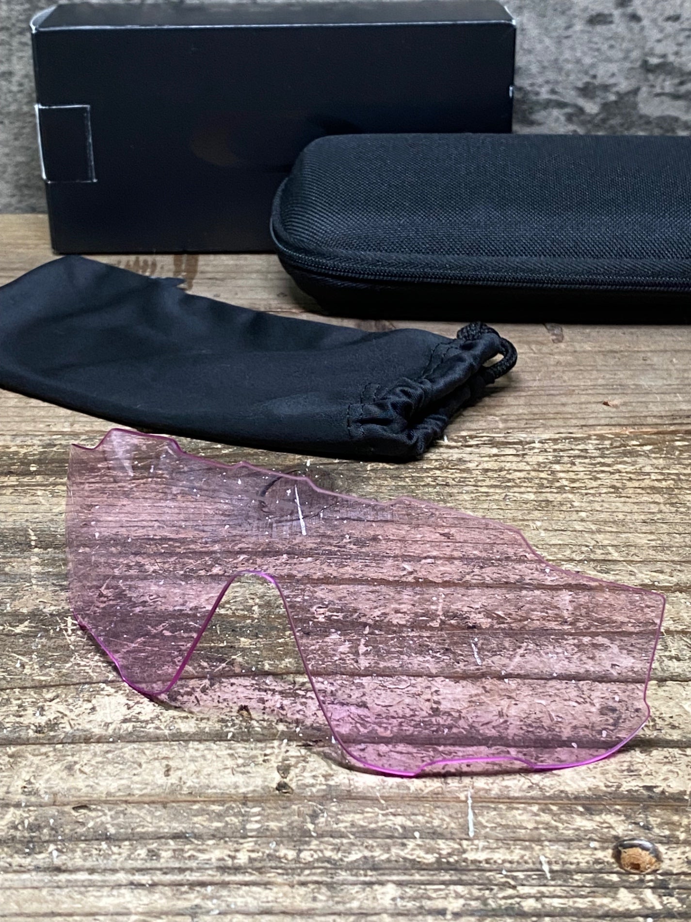 Oakley Sunglasses TWOFACE Matte Black/Violet Iridium OO9189
