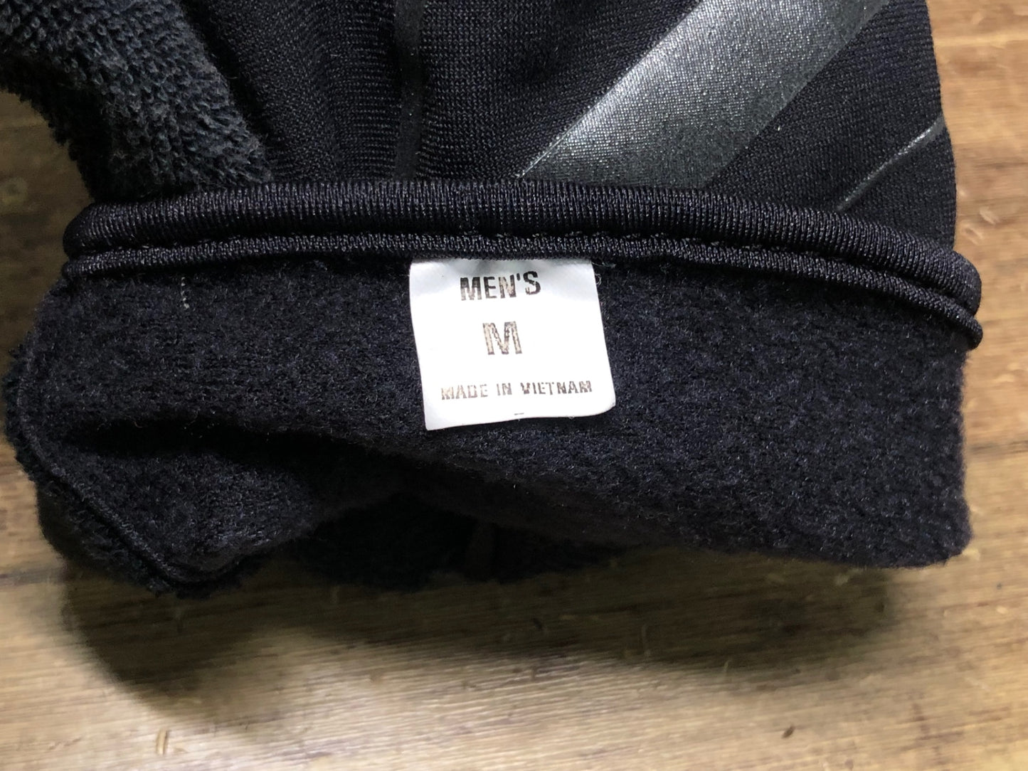 JB353 シマノ SHIMANO 長指 グローブ 黒 M 裏起毛