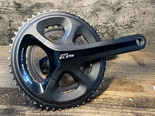 IX087 シマノ SHIMANO 105 FC-5800 クランクセット 172.5mm 50/34T ※歯の摩耗大