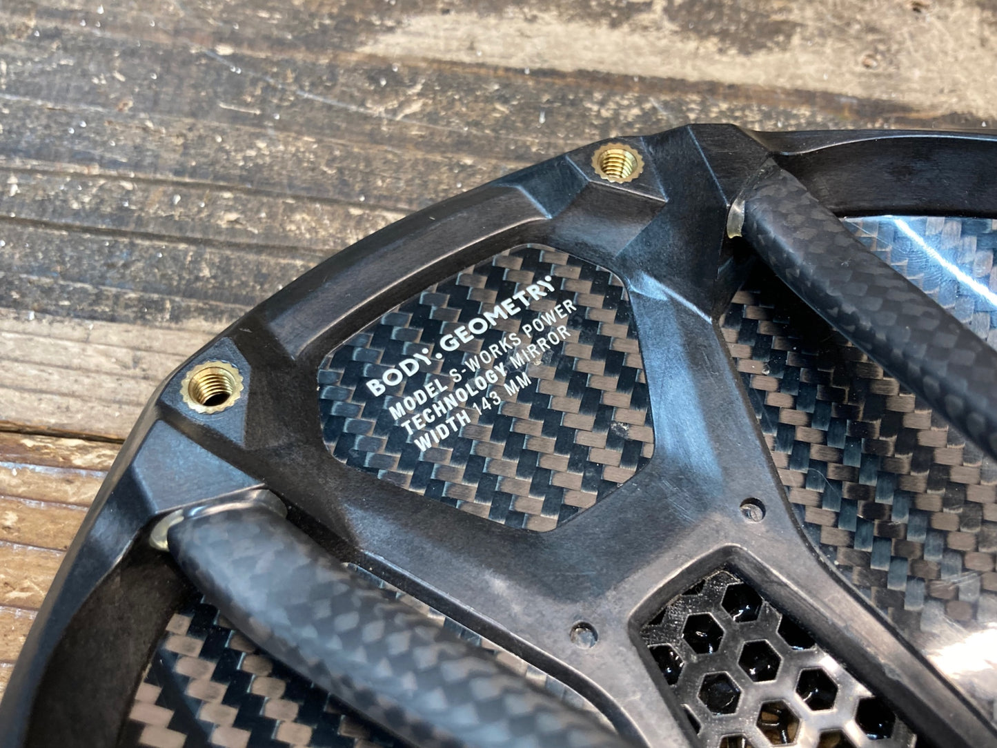 IX239 スペシャライズド SPECIALIZED S-WORKS POWER MIRROR サドル 黒 143mm カーボンレール