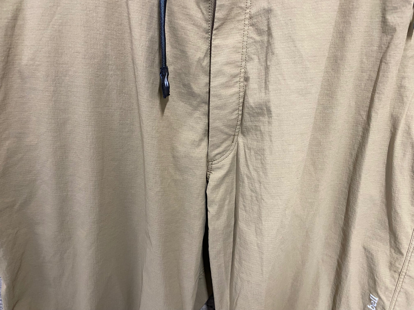 IZ852 モンベル mont-bell サイクルパンツ 黄土色 XL