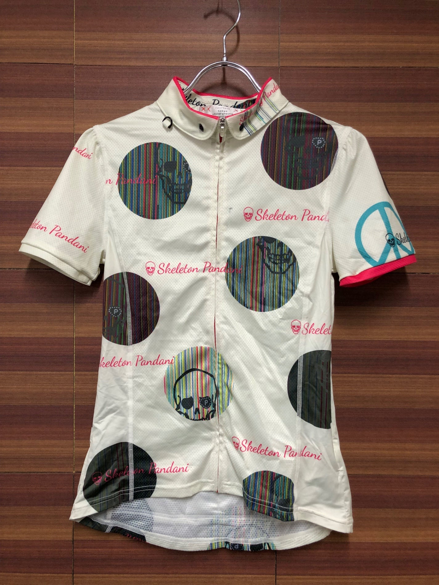 IM875 パンダーニ Pandani 半袖 サイクルジャージ M ホワイト レディース