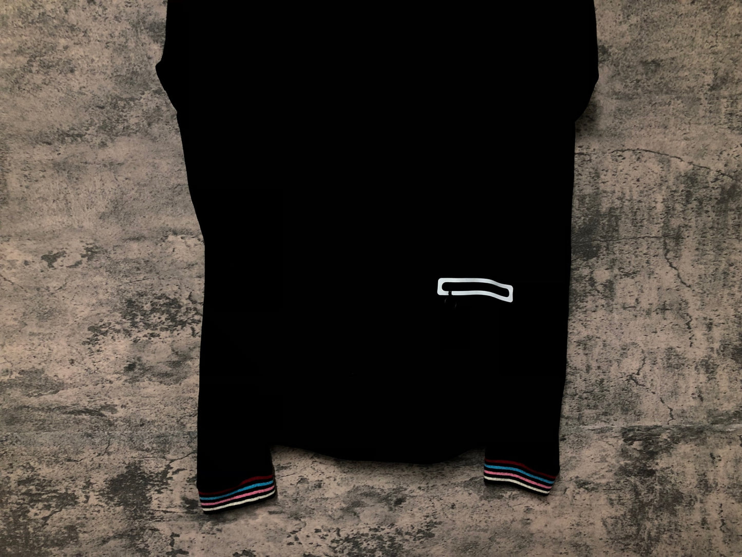 IY511 ラファ Rapha CROSS 18 CLASSIC LS JERSEY 長袖 サイクルジャージ 黒 L 裏起毛