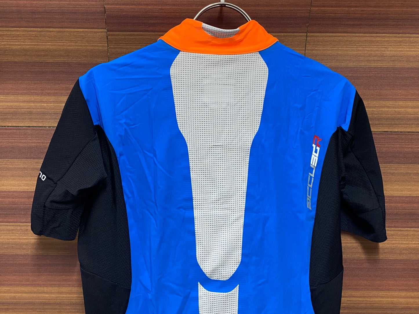 IT957 シマノ SHIMANO ACCU3DR 半袖 サイクルジャージ 青黒 XL